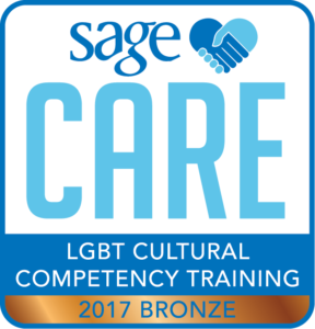 SAGE Care LGBT Cultural Competency Training - 2017 Bronze